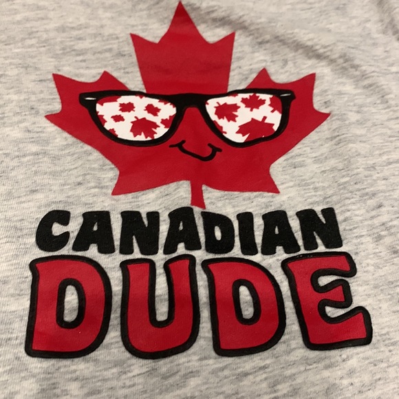 Toddler Canada T-Shirts in 3T and 4T Gray & Red - Picture 7 of 9